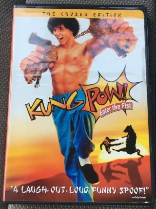 Dvd Kung Pow: Enter The Fist The Chosen Edition Oop Out Of Print Spoof Rare
