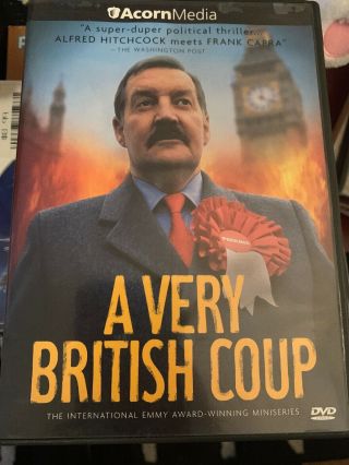 A Very British Coup (dvd,  2003) Acorn Media Oop British Political Thriller Rare