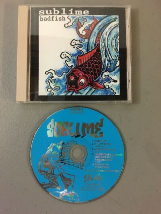 Sublime - Badfish 5 Track Ep 1995 Cd Single Rare Oop