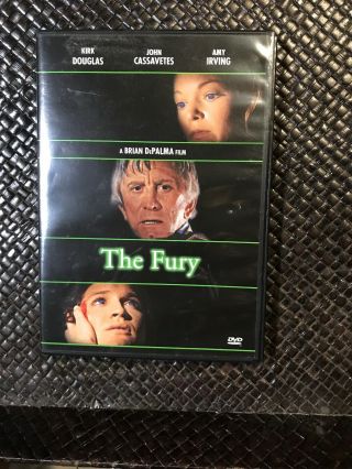 The Fury (kirk Douglas) (dvd,  2001) Rare,  Out Of Print