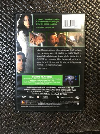 The Fury (Kirk Douglas) (DVD,  2001) Rare,  Out Of Print 2