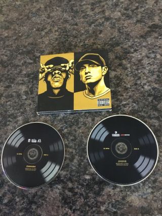 Eminem Jay Z - Rare Double Cd Set Dj Hero Still
