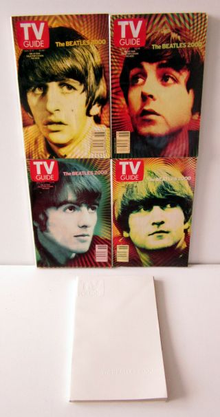 The Beatles 2000 On Tv Guide,  Includes Rare White Album Issue