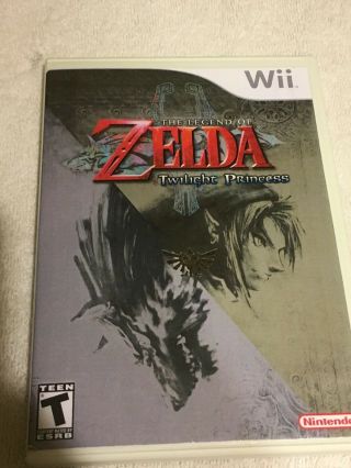The Legend Of Zelda Twilight Princess (wii,  2006) Rare Low Rate