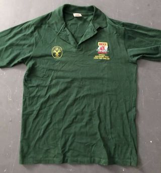 Rare 1993 Australian tour of England Cricket Polo Shirt Size XL 2