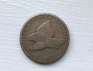 1858 Flying Eagle Cent Penny - Us - Rare Us Usa Coin