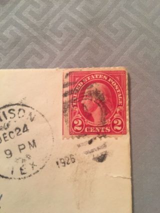 Rare Red Line George Washington 2 Cent Stamp