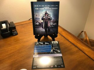 The Dark Knight Rises (blu - Ray/dvd,  2012,  Target Exclusive Digibook Rare Oop)