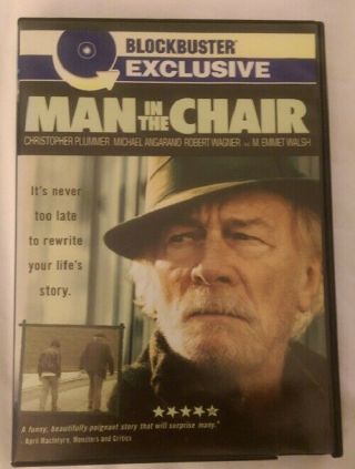 Man In The Chair Dvd Out Of Print Rare Christopher Plummer / Robert Wagner Oop