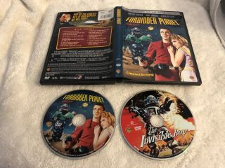 Forbidden Planet Special Edition Dvd Ultra Rare Oop Leslie Nielsen