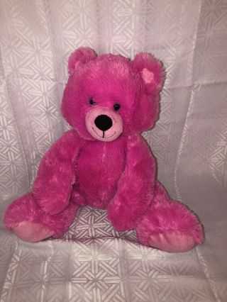 Euc - Htf - Rare - 17” Toys R Us Plush Pink Teddy Bear