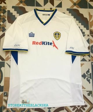 Leeds United 2007 2008 Home Football Soccer Shirt Jersey Maglia Rare Admiral L