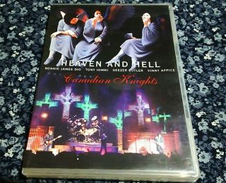 Heaven And Hell / 2007 Canada / Rare Live Import / 1dvd / Dio / Black Sabbatg