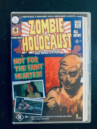 Zombie Holocaust Rare Australian Dvd Cult Grindhouse Italian Horror Dr Butcher