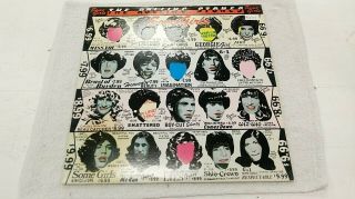 The Rolling Stones " Some Girls " Lp " Rare " Coc 39108 1978
