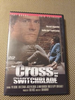 The Cross And The Switchblade Dvd (pat Boone & Eric Estrada) Rare
