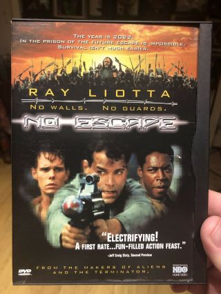 No Escape (1994) (dvd) Ray Liotta/ Lance Henriksen Rare Oop Sci - Fi Action