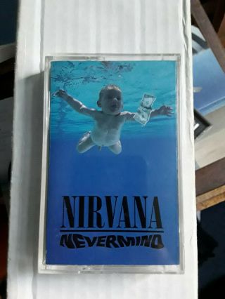 Nirvana Nevermind Cassette Tape Rare Vintage Dgcc - 24425