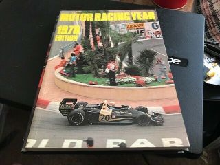 Motor Racing Year - - - Book - - - 1978 Edition - - - Rare