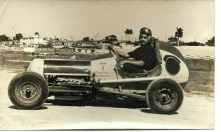 Rare Cuba Formula I Racing Car Havana Grand Prix 1950s Photo