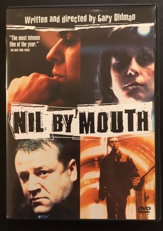 Nil By Mouth Rare Near Dvd 1997 Out Of Print Written Directed Gary Oldman