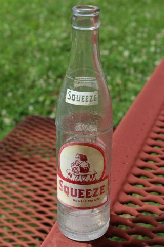 Gadsden Alabama Squeeze Coca Cola Picture Acl Bottle 1953 Ala Al Rare
