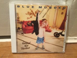 Rare: Blue Murder ‘nothing But Trouble’ Cd Japanese Release:bonus Track