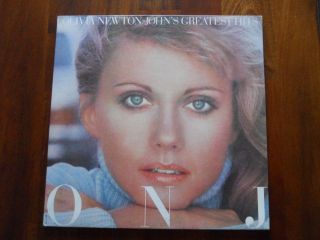 Olivia Newton - John Greatest Hits Vinyl Lp/1977 Ex/ex Rare Fan Club Insert