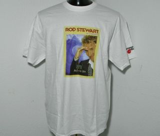 Rare Rod Stewart All For The Sea Benefit Concert Tour Shirt 2004 Size XL 2