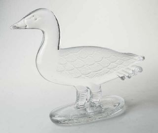 Extremely Rare Kosta Boda Vallien Bird Duck Sculpture Midcentury Modern 1960 70s