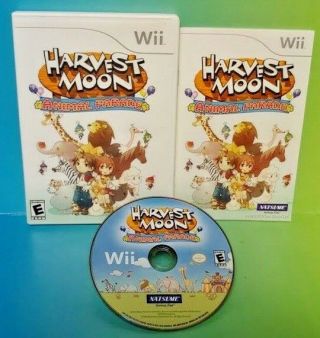 Harvest Moon Animal Parade - Nintendo Wii And Wii U Game - Complete Rare