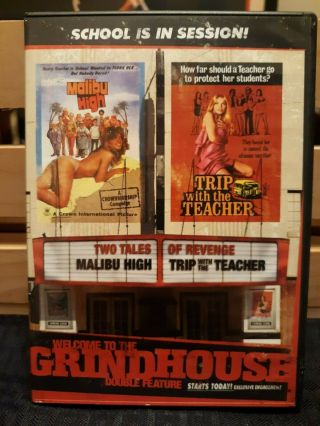 Malibu High (1979) Trip With The Teacher (1975) Dvd Grindhouse Rare Release Oop