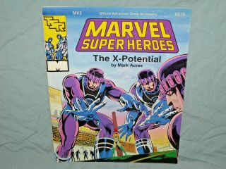 Tsr Marvel Heroes Module - Mx2 The X - Potential (rare With Map And Exc)