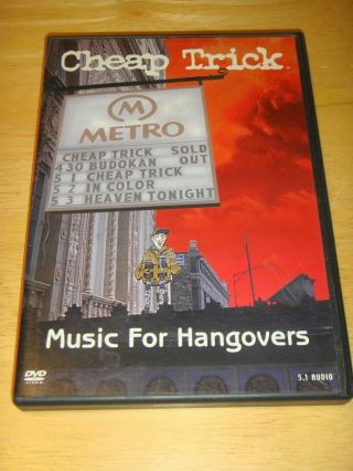 Trick Live Dvd Music For Hangovers Live At Metro Chicago 1998 Rare Promo