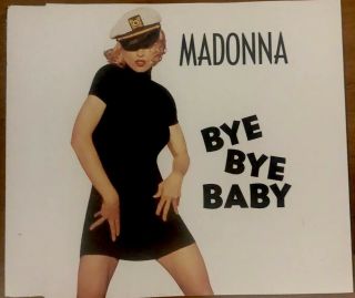 Madonna - Bye Bye Baby Rare Australian Release