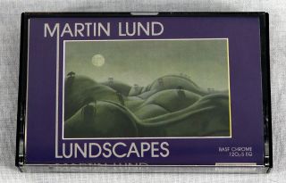 Martin Lund 1985 Lundscapes Album Cassette Tape Smooth Jazz Fusion Music Rare
