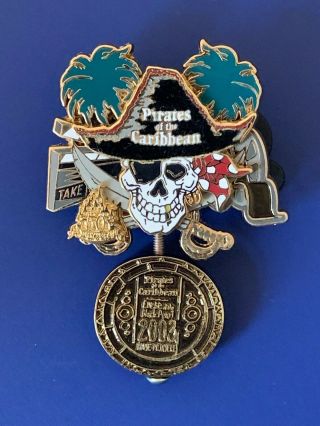 Disney Pin - Pirates Of The Caribbean - Curse Of The Black Pearl Premier - Rare