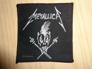 Patch Metallica " Mr Scary " Vintage Rare 1993