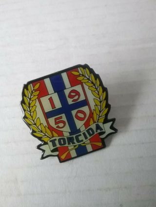 Torcida 1950 Hadjuk Split Supporters Enamel Pin Badge Rare