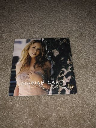 Mariah Carey Through The Rain Cd Single Album Rare Charmbracelet Single