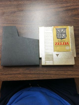 The Legend Of Zelda - Rare 1987 Nintendo Nes Game - Rpg Link