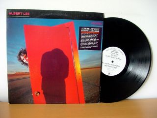 Albert Lee " Hiding " Rare White Label Promo Lp From 1979 (a&m Sp 4750)