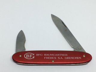 Swiss Army Knife Victorinox Watch Case Opener 84mm Rare 2715