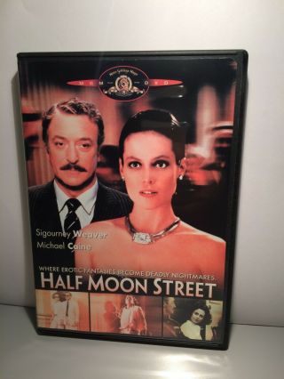 Half Moon Street Dvd Out Of Print Rare Signourney Weaver / Michael Caine Usa