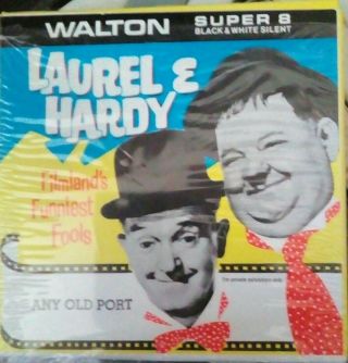 Laurel And Hardy Any Old Port Version Rare 8mm Movie 200 "