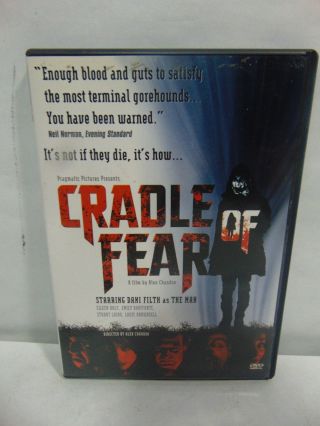 Cradle Of Fear Rare Oop Image Entertainment Dvd Dani Filth,  David Mcewen