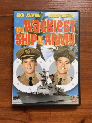 The Wackiest Ship In The Army (dvd,  2004) Jack Lemmon Rare Oop