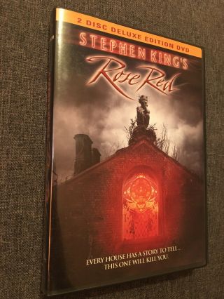 Rose Red Dvd 2 - Disc Deluxe Editionset Stephen King Nancy Travis Oop Rare Horror