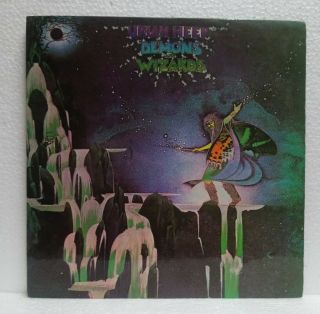 Rare Uriah Heep - Demons And Wizards - Lp 12 " 33rpm - Malaysia Singapore - Unique Label