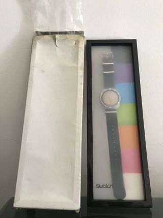 Nos Rare Vintage Promotional Swatch Watch Display / Case / Box